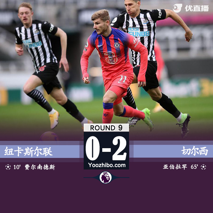 <a href=/zuqiusai/chelsea/ target=_blank class=infotextkey>切尔西</a>2-0纽卡斯尔