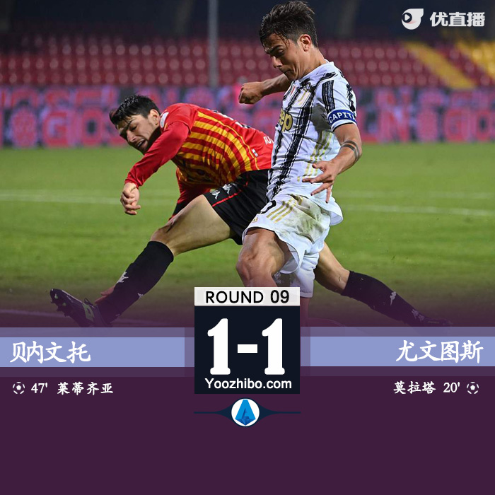 <a href=/zuqiusai/juventus/ target=_blank class=infotextkey>尤文图斯</a>1-1贝内文托